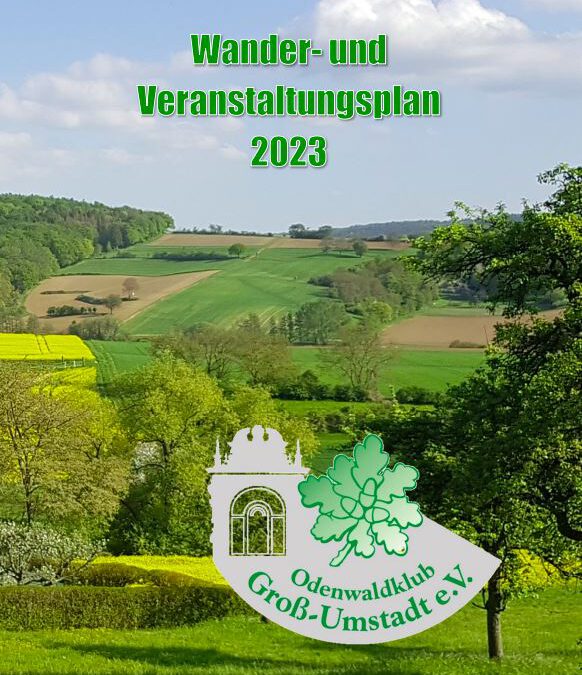 Wander- und Veranstaltungsplan 2023