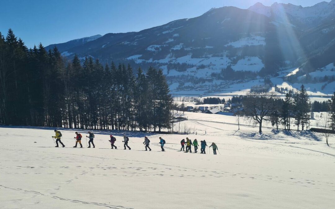 Auf Schneeschuhen durch die Winterlandschaft – Vier-Tages-Trip des OWK Groß-Umstadt führt in die Steiermark