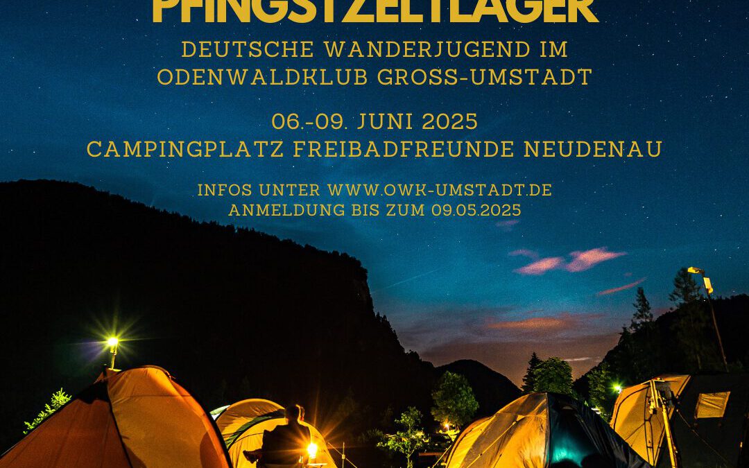Pfingstzeltlager 2025 in Neudenau