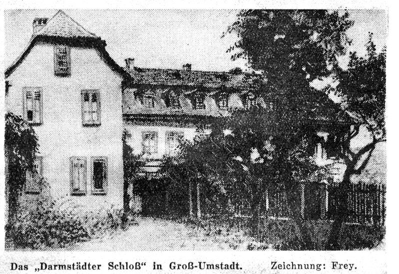 Darmstädter Schloß in Groß-Umstadt