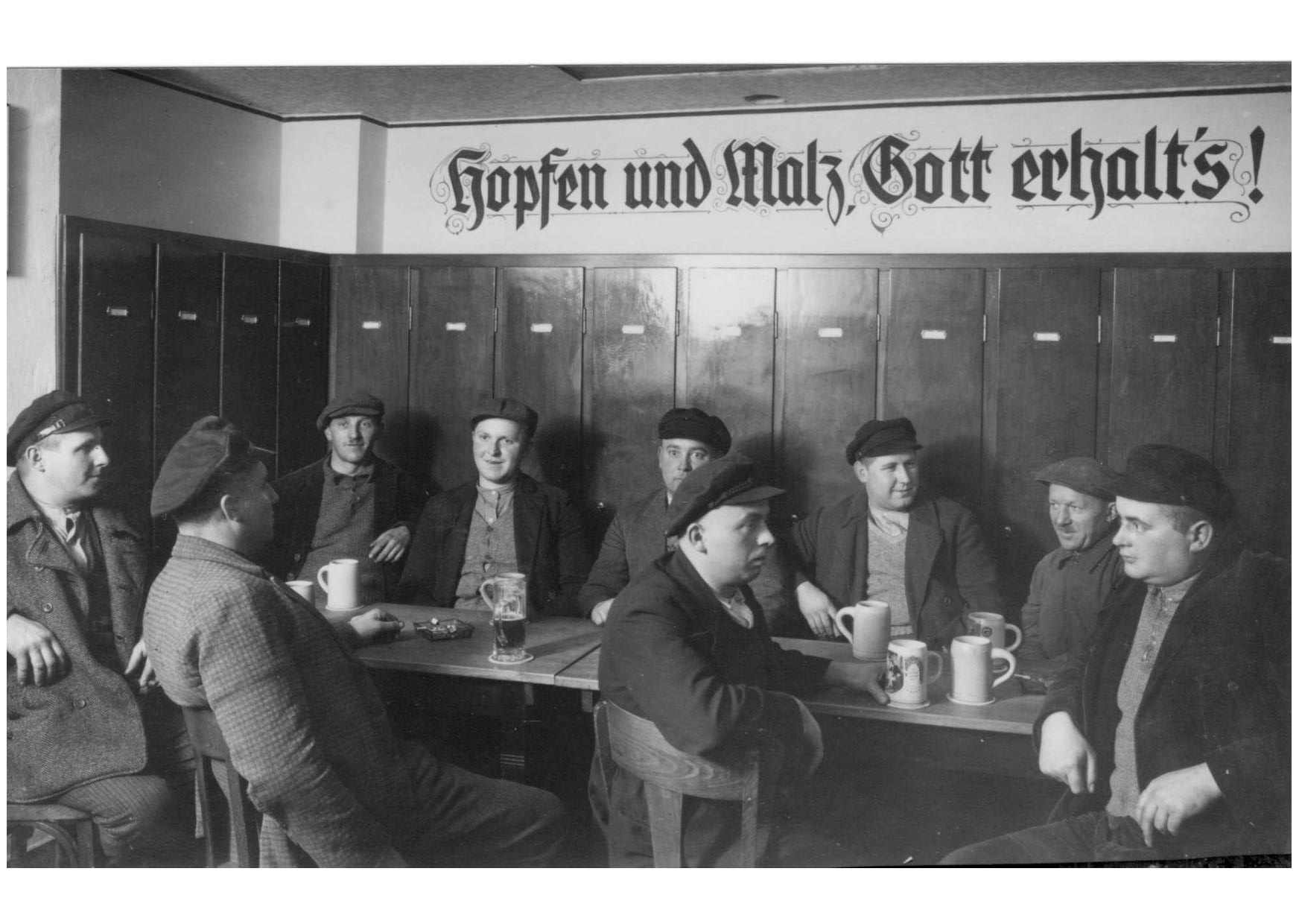 Schalander der Brenner Brauerei in Groß-Umstadt