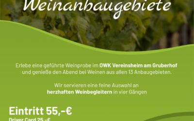 Weinprobe durch die 13 deutschen Weinanbaugebiete